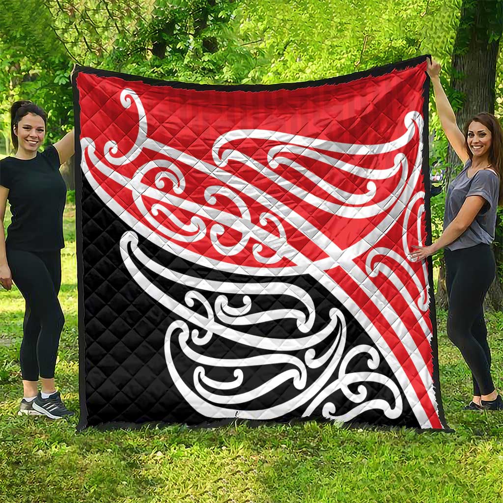 All Red New Zealand Kowhai Ngutukak Quilt - Aussie Hoodie