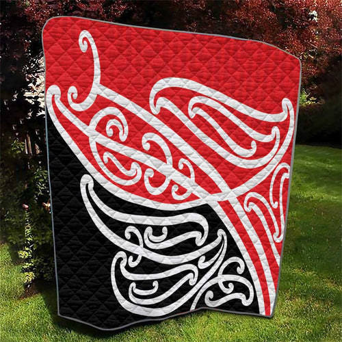 All Red New Zealand Kowhai Ngutukak Quilt - Aussie Hoodie