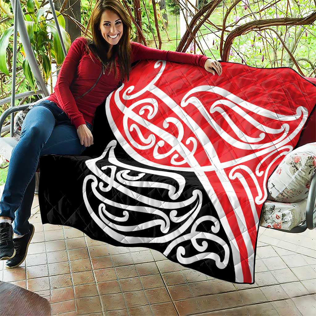 All Red New Zealand Kowhai Ngutukak Quilt - Aussie Hoodie