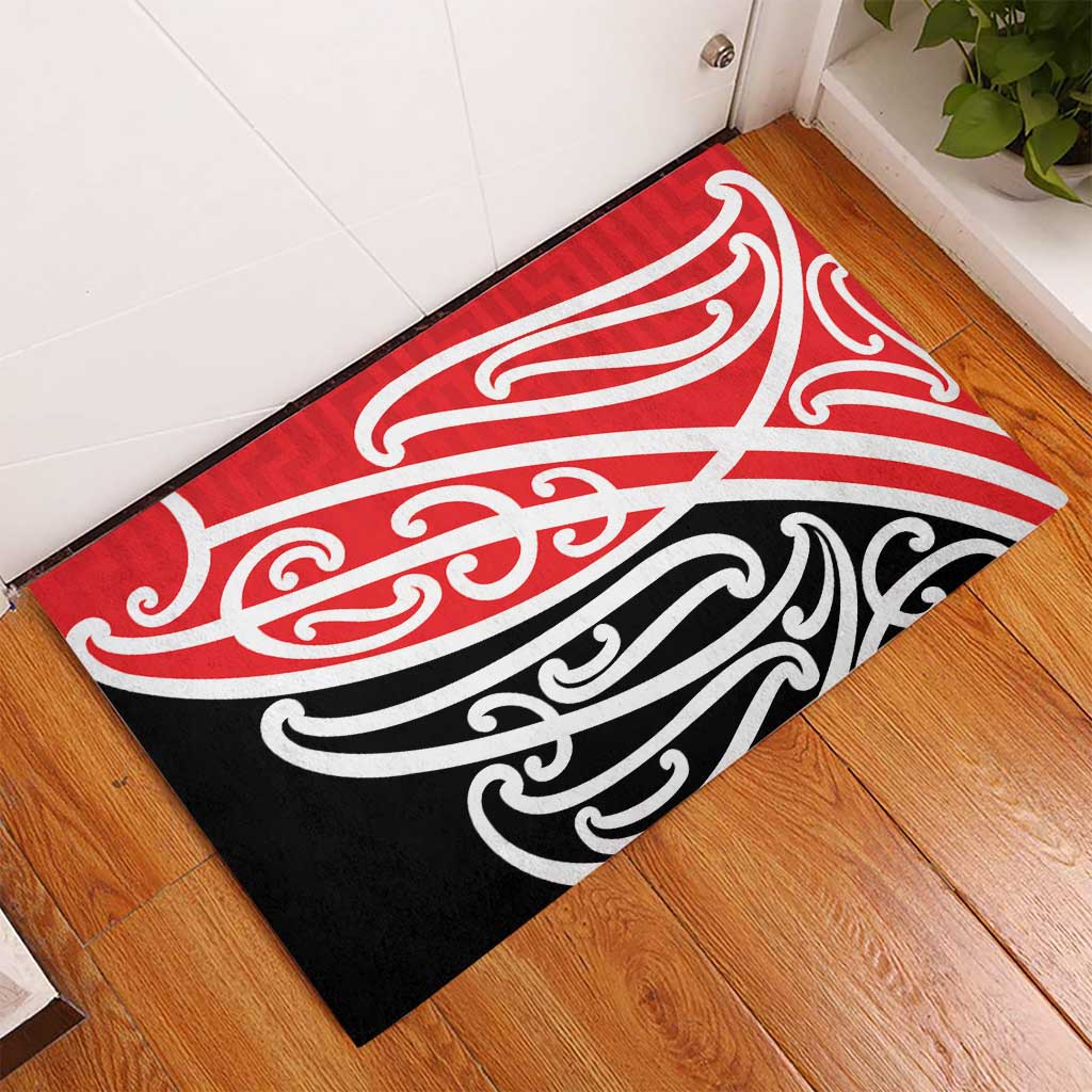 All Red New Zealand Kowhai Ngutukak Rubber Doormat - Aussie Hoodie
