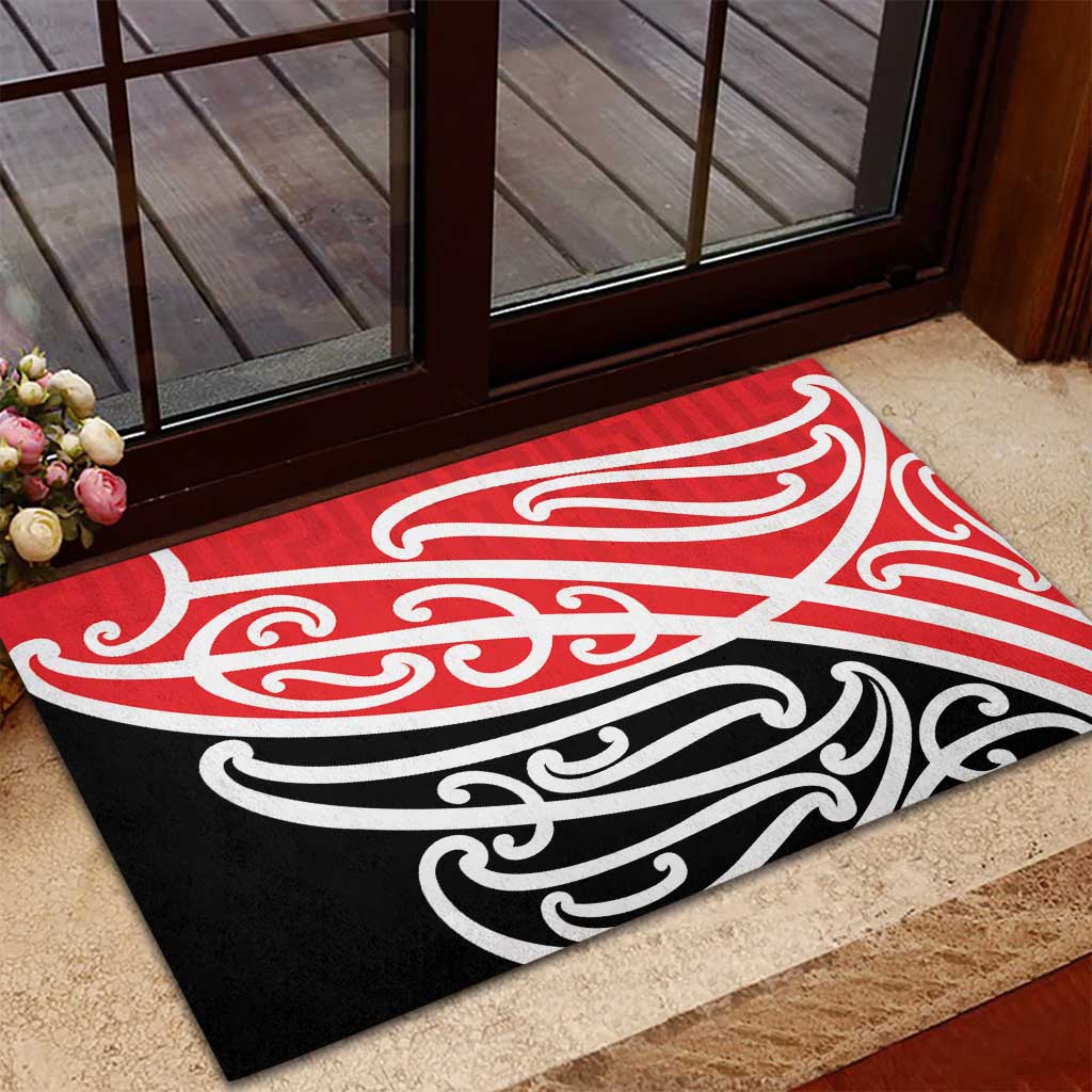 All Red New Zealand Kowhai Ngutukak Rubber Doormat - Aussie Hoodie