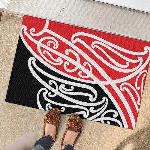 All Red New Zealand Kowhai Ngutukak Rubber Doormat - Aussie Hoodie