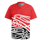 All Red New Zealand Kowhai Ngutukak Rugby Jersey - Aussie Hoodie
