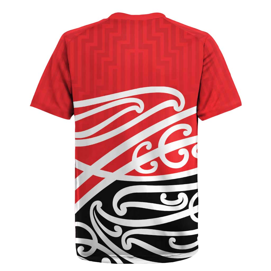 All Red New Zealand Kowhai Ngutukak Rugby Jersey - Aussie Hoodie