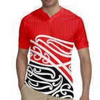All Red New Zealand Kowhai Ngutukak Rugby Jersey - Aussie Hoodie