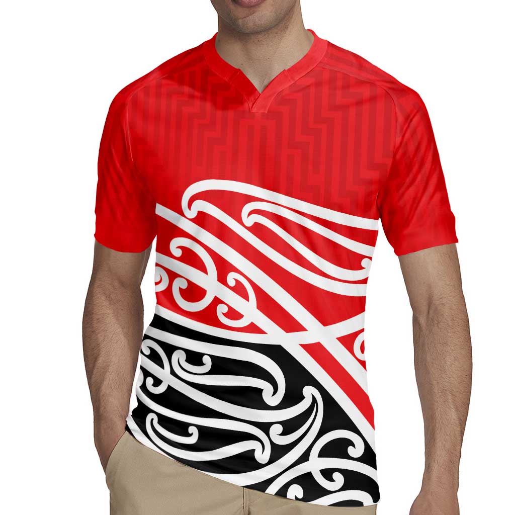 All Red New Zealand Kowhai Ngutukak Rugby Jersey - Aussie Hoodie