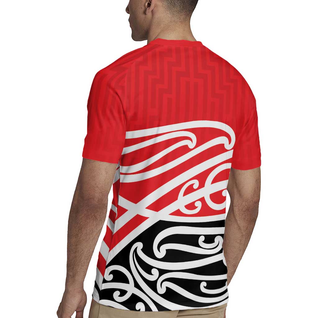 All Red New Zealand Kowhai Ngutukak Rugby Jersey - Aussie Hoodie
