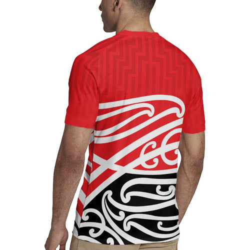 All Red New Zealand Kowhai Ngutukak Rugby Jersey - Aussie Hoodie