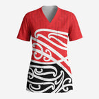 All Red New Zealand Kowhai Ngutukak Scrub Top - Aussie Hoodie