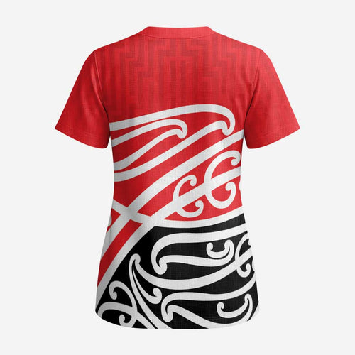 All Red New Zealand Kowhai Ngutukak Scrub Top - Aussie Hoodie