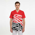 All Red New Zealand Kowhai Ngutukak Scrub Top - Aussie Hoodie