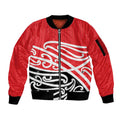 All Red New Zealand Kowhai Ngutukak Sleeve Zip Bomber Jacket - Aussie Hoodie