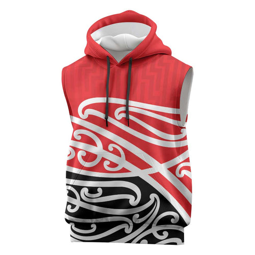 All Red New Zealand Kowhai Ngutukak Sleeveless Hoodie - Aussie Hoodie
