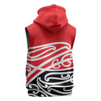 All Red New Zealand Kowhai Ngutukak Sleeveless Hoodie - Aussie Hoodie