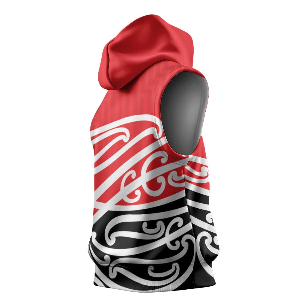 All Red New Zealand Kowhai Ngutukak Sleeveless Hoodie - Aussie Hoodie