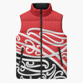 All Red New Zealand Kowhai Ngutukak Sleeveless Puffer Jacket - Aussie Hoodie