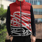 All Red New Zealand Kowhai Ngutukak Sleeveless Puffer Jacket - Aussie Hoodie