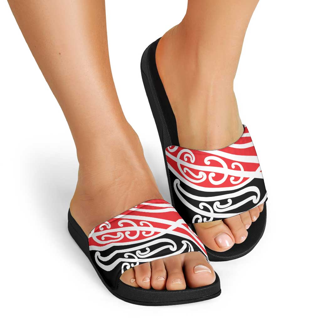 All Red New Zealand Kowhai Ngutukak Slide Sandals - Aussie Hoodie
