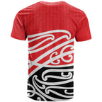 All Red New Zealand Kowhai Ngutukak T Shirt - Aussie Hoodie