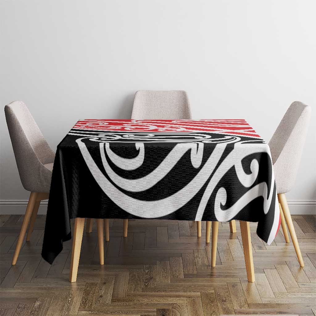 All Red New Zealand Kowhai Ngutukak Tablecloth - Aussie Hoodie