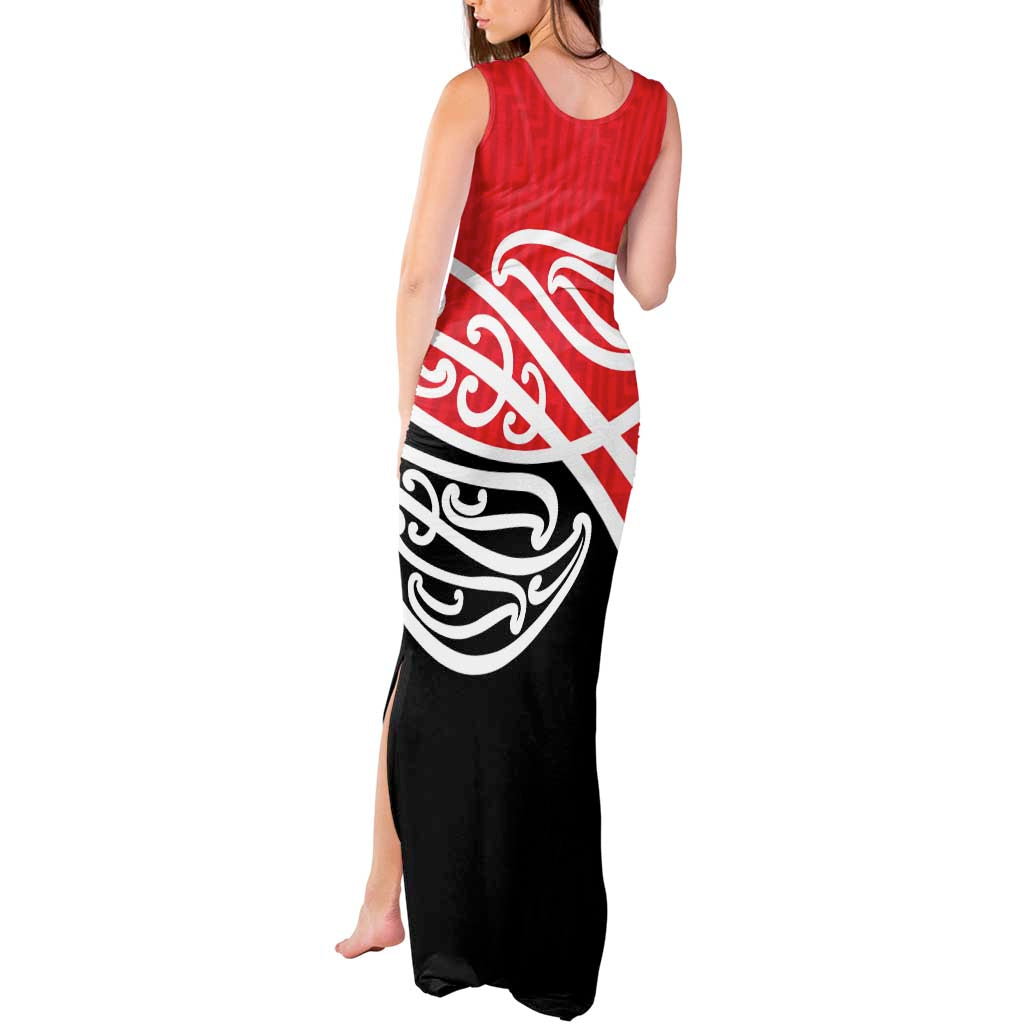 All Red New Zealand Kowhai Ngutukak Tank Maxi Dress - Aussie Hoodie