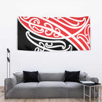 All Red New Zealand Kowhai Ngutukak Tapestry - Aussie Hoodie