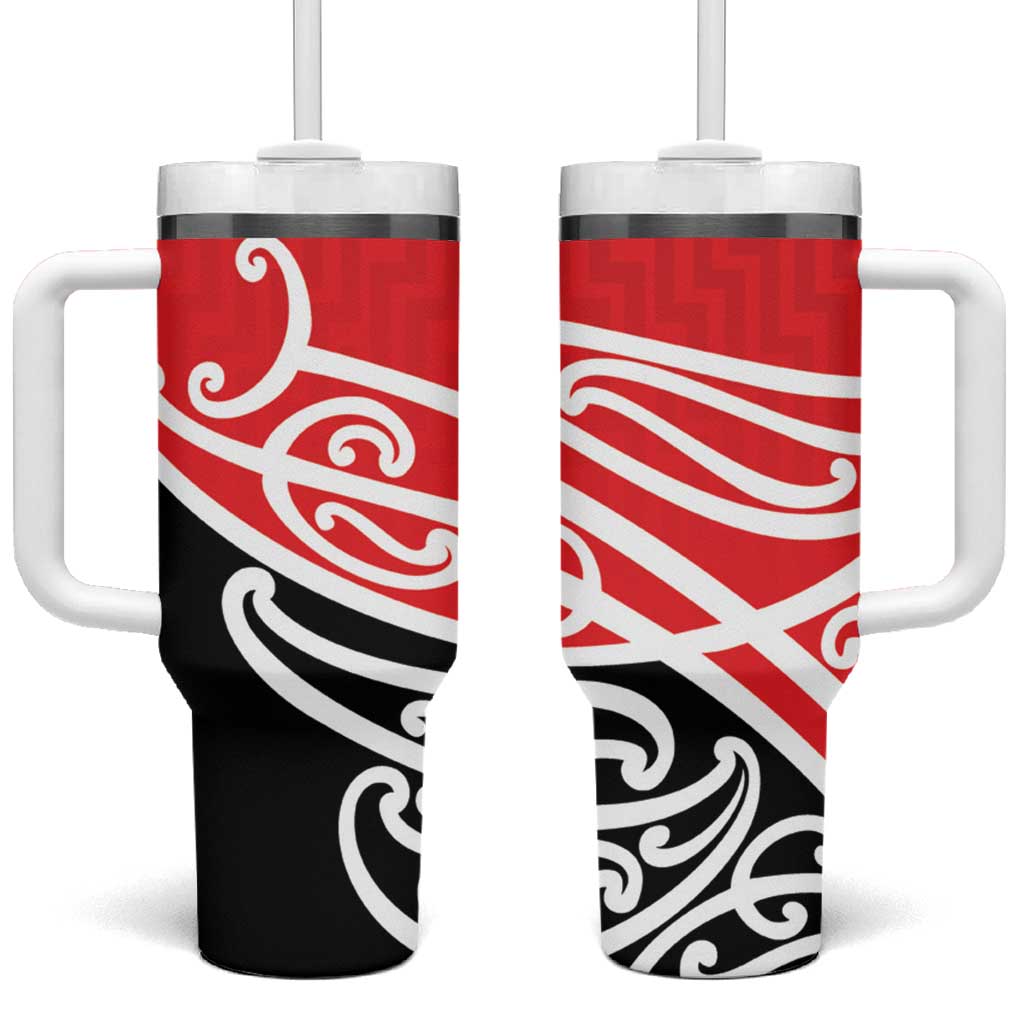 All Red New Zealand Kowhai Ngutukak Tumbler With Handle - Aussie Hoodie