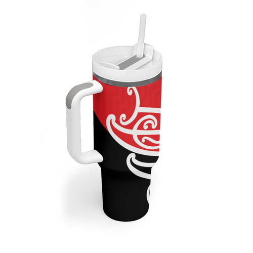 All Red New Zealand Kowhai Ngutukak Tumbler With Handle - Aussie Hoodie