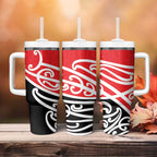 All Red New Zealand Kowhai Ngutukak Tumbler With Handle - Aussie Hoodie