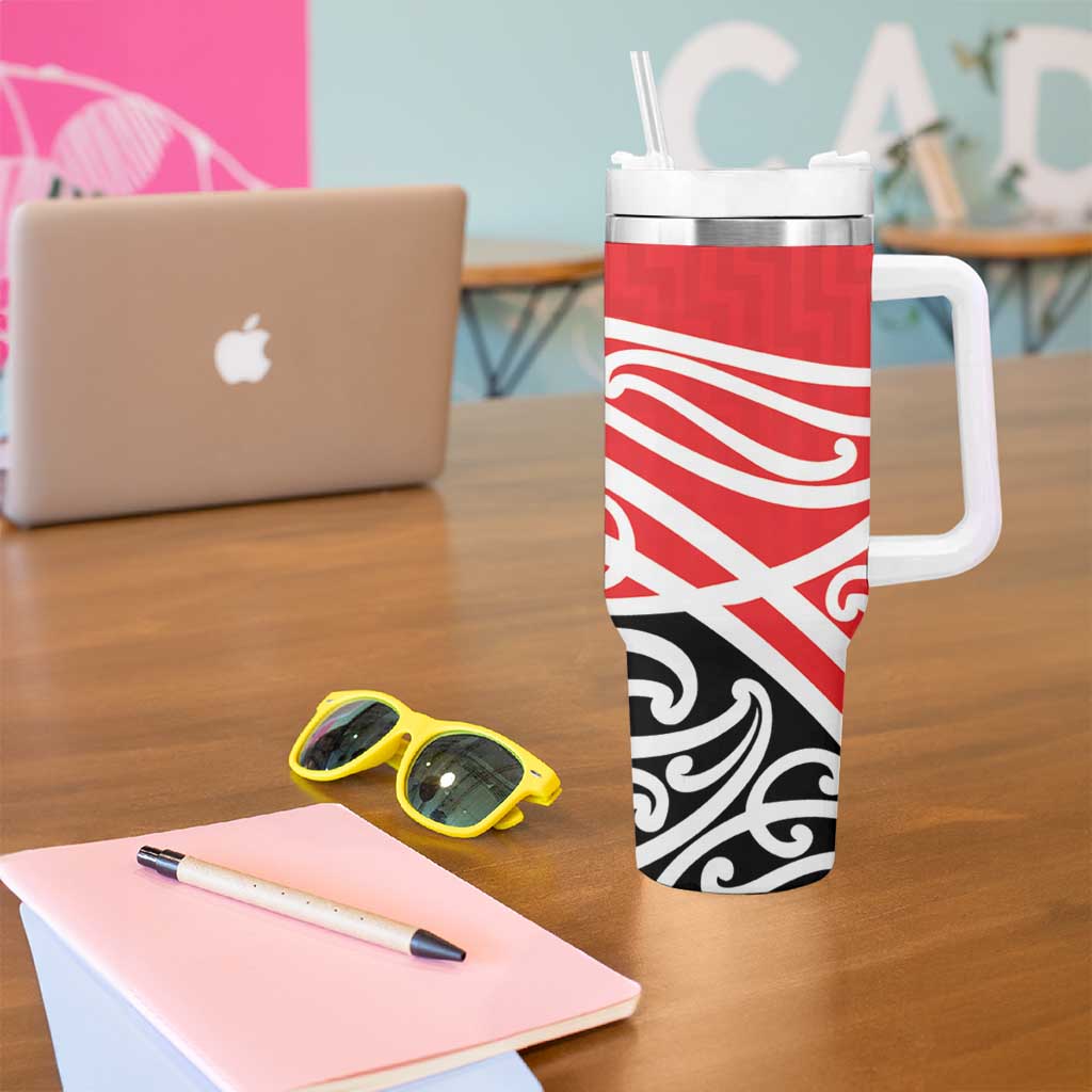All Red New Zealand Kowhai Ngutukak Tumbler With Handle - Aussie Hoodie