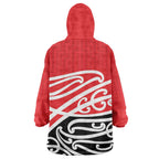 All Red New Zealand Kowhai Ngutukak Wearable Blanket Hoodie - Aussie Hoodie