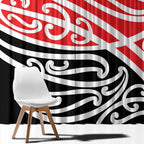 All Red New Zealand Kowhai Ngutukak Window Curtain - Aussie Hoodie