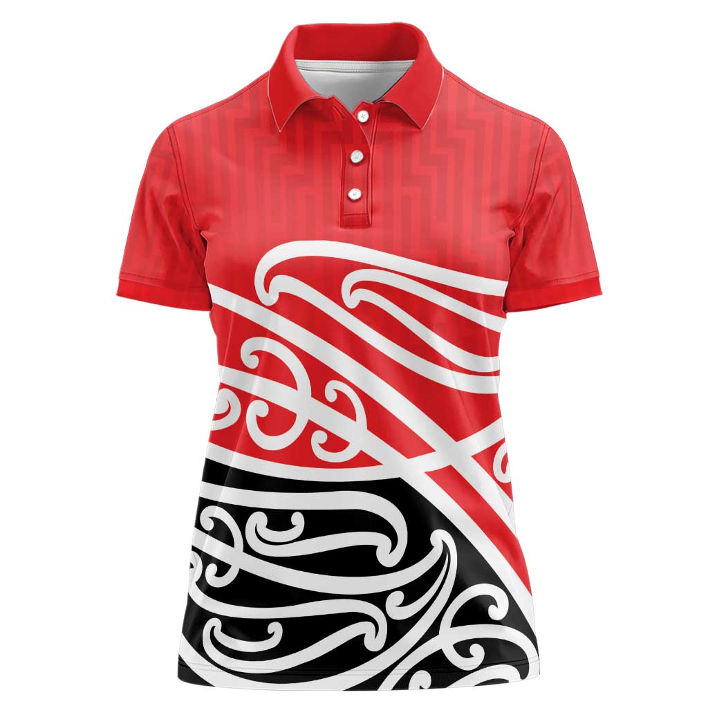 All Red New Zealand Kowhai Ngutukak Women Polo Shirt - Aussie Hoodie
