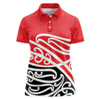 All Red New Zealand Kowhai Ngutukak Women Polo Shirt - Aussie Hoodie