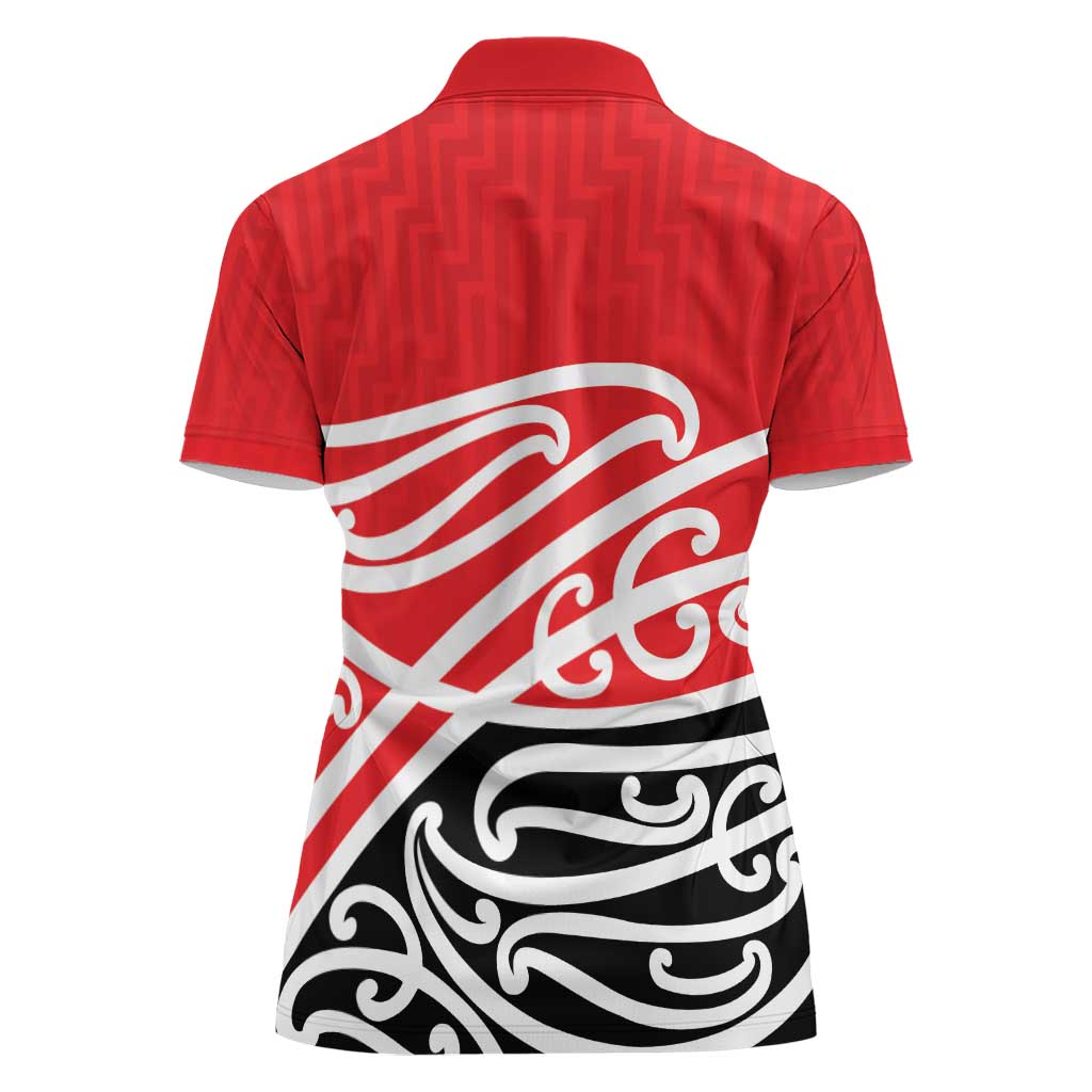 All Red New Zealand Kowhai Ngutukak Women Polo Shirt - Aussie Hoodie