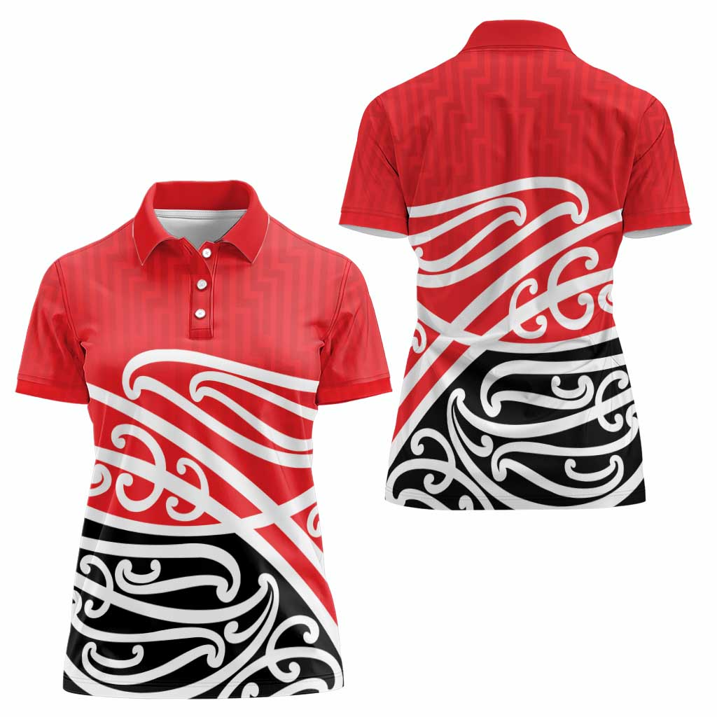 All Red New Zealand Kowhai Ngutukak Women Polo Shirt - Aussie Hoodie