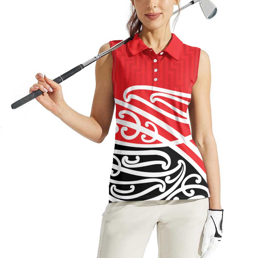 All Red New Zealand Kowhai Ngutukak Women Sleeveless Polo Shirt - Aussie Hoodie