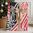 All Red New Zealand Kowhai Ngutukak Wrapping Paper - Aussie Hoodie