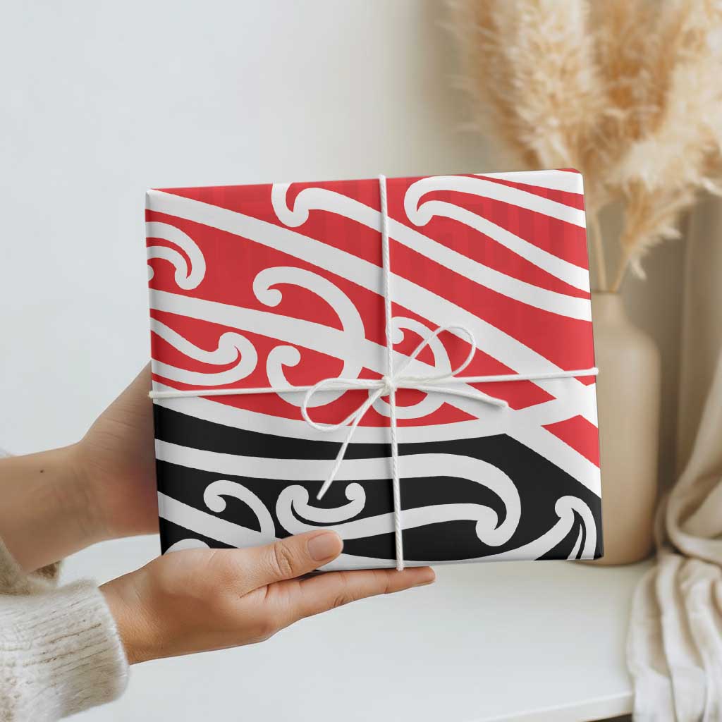 All Red New Zealand Kowhai Ngutukak Wrapping Paper - Aussie Hoodie