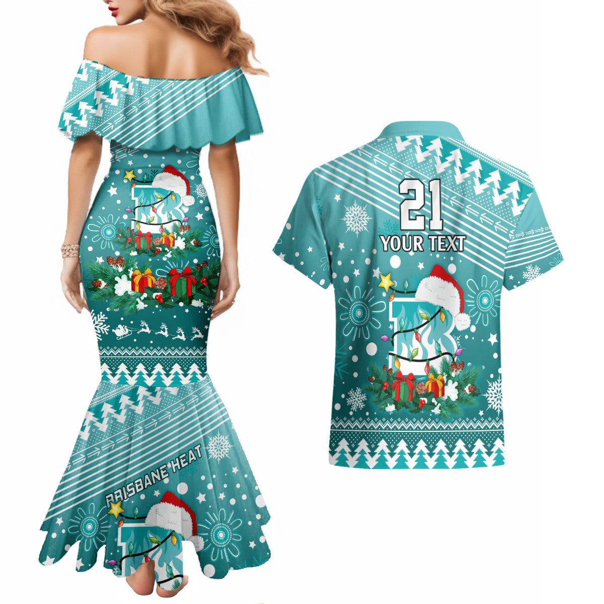 custom-heat-bbl-couples-matching-mermaid-dress-and-hawaiian-shirt-christmas-vibe-2023