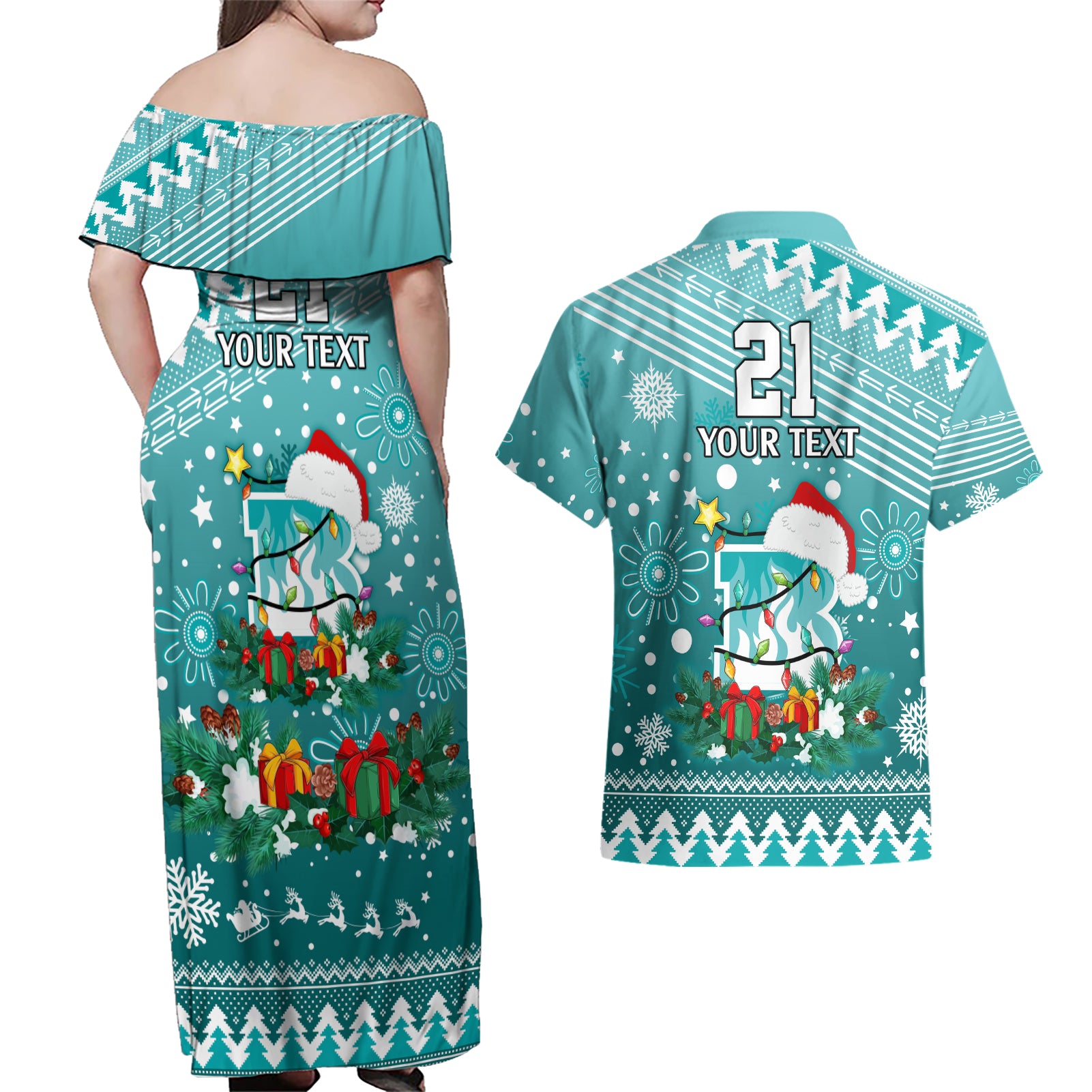 custom-heat-bbl-couples-matching-off-shoulder-maxi-dress-and-hawaiian-shirt-christmas-vibe-2023