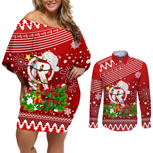 custom-renegades-bbl-couples-matching-off-shoulder-short-dress-and-long-sleeve-button-shirt-christmas-vibe-2023