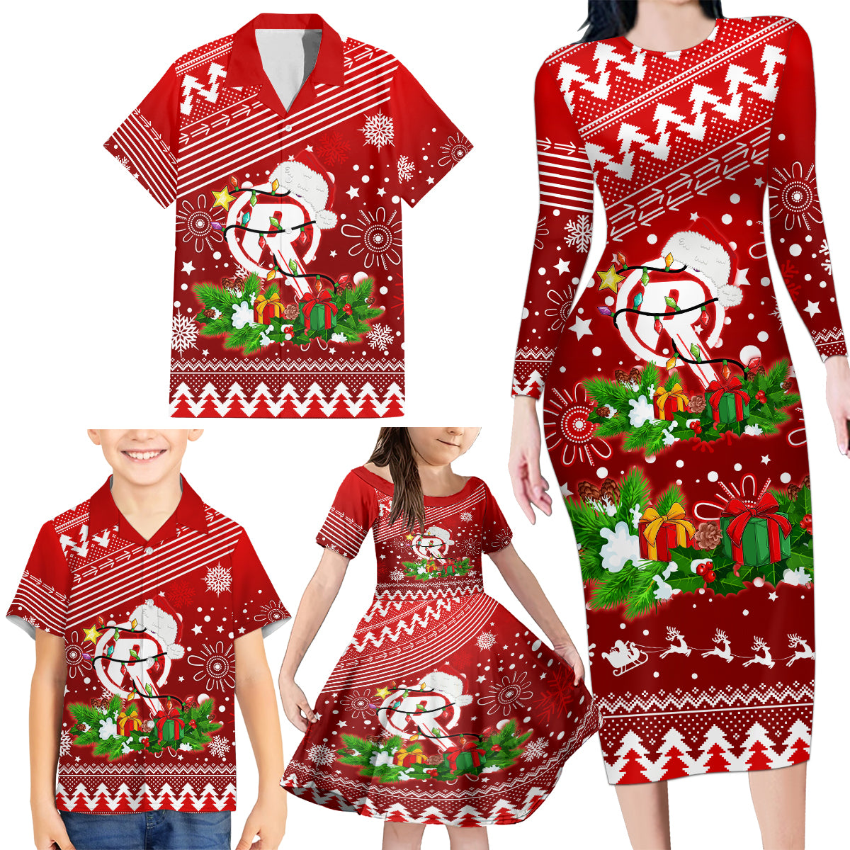 custom-renegades-bbl-family-matching-long-sleeve-bodycon-dress-and-hawaiian-shirt-christmas-vibe-2023