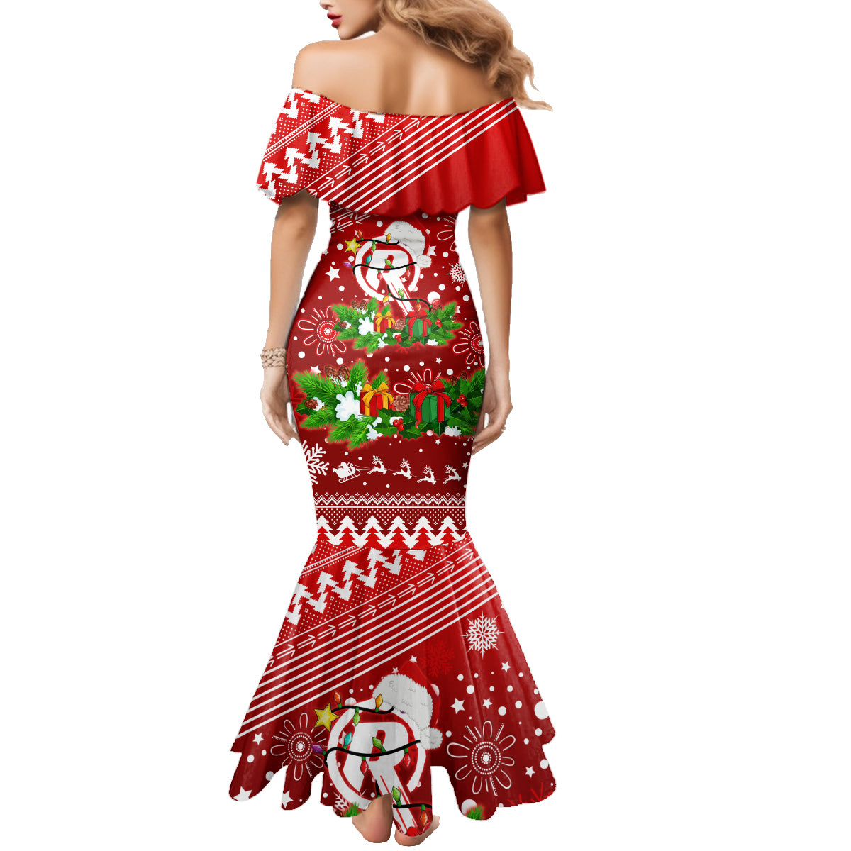 custom-renegades-bbl-family-matching-mermaid-dress-and-hawaiian-shirt-christmas-vibe-2023