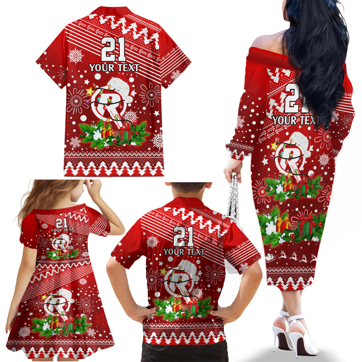 custom-renegades-bbl-family-matching-off-shoulder-long-sleeve-dress-and-hawaiian-shirt-christmas-vibe-2023