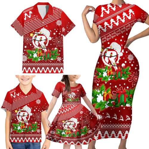 custom-renegades-bbl-family-matching-short-sleeve-bodycon-dress-and-hawaiian-shirt-christmas-vibe-2023