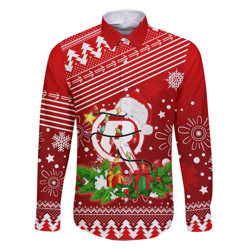 custom-renegades-bbl-family-matching-short-sleeve-bodycon-dress-and-hawaiian-shirt-christmas-vibe-2023
