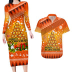 custom-scorchers-bbl-couples-matching-long-sleeve-bodycon-dress-and-hawaiian-shirt-christmas-vibe-2023