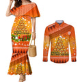 custom-scorchers-bbl-couples-matching-mermaid-dress-and-long-sleeve-button-shirt-christmas-vibe-2023