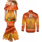 custom-scorchers-bbl-couples-matching-mermaid-dress-and-long-sleeve-button-shirt-christmas-vibe-2023